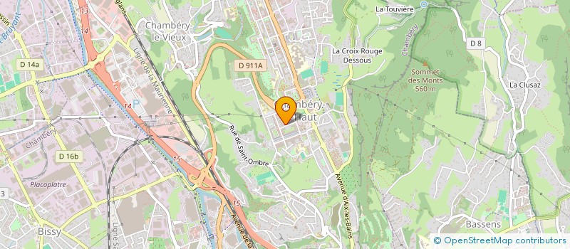 localisation de l'entreprise MONSIEUR DANIEL COMAN  CHAMBERY