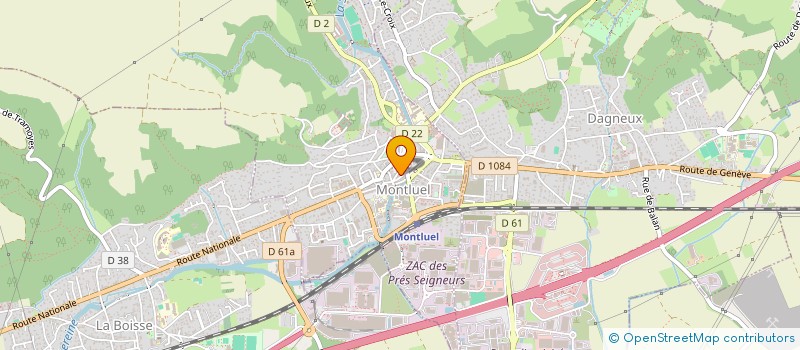 localisation de l'entreprise MONSIEUR DANIEL COMBETTE  THIL