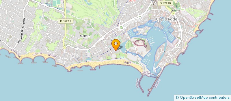 localisation de l'entreprise MONSIEUR DANIEL COME  AGDE