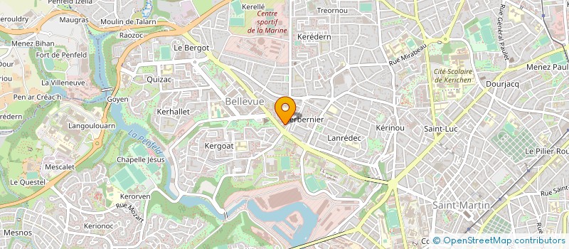 localisation de l'entreprise MONSIEUR DANIEL CONQ à BREST