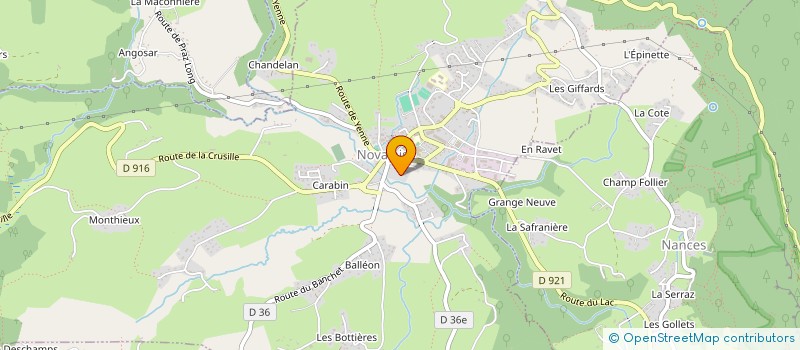 localisation de l'entreprise MONSIEUR DANIEL COPETA  NOVALAISE