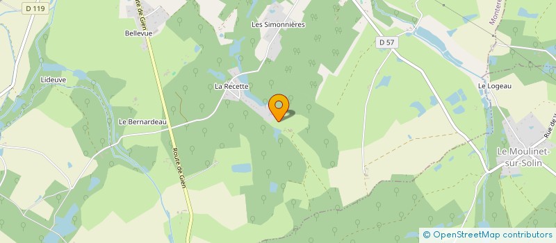 localisation de l'entreprise MONSIEUR DANIEL COQUELIN à MONTEREAU