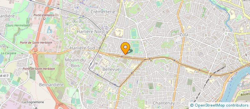 localisation de l'entreprise MONSIEUR DANIEL COQUILLAUD à NANTES
