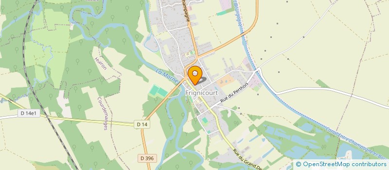 localisation de l'entreprise MONSIEUR DANIEL CORDELOIS  FRIGNICOURT