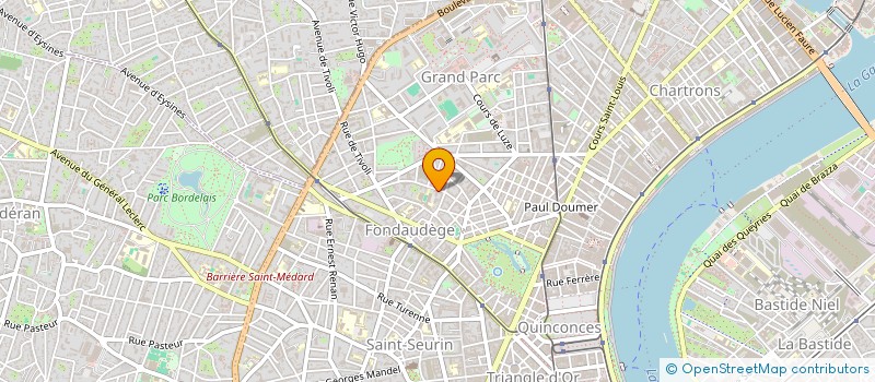 localisation de l'entreprise MONSIEUR DANIEL CORNELISE à BORDEAUX