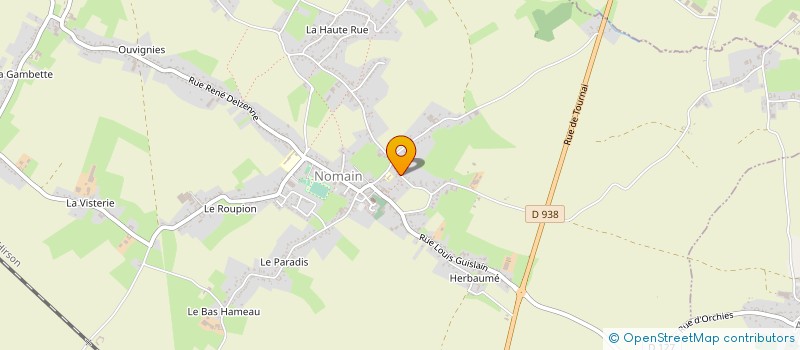 localisation de l'entreprise MONSIEUR DANIEL CORNIL  NOMAIN