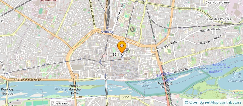 localisation de l'entreprise MONSIEUR DANIEL CORRET à ORLEANS