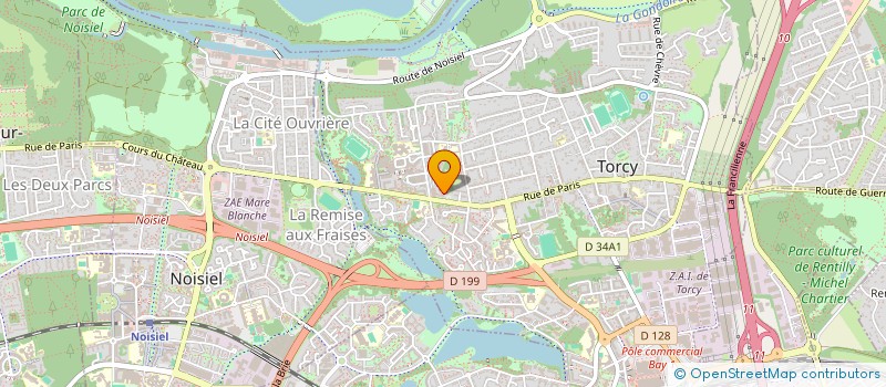 localisation de l'entreprise MONSIEUR DANIEL COSTA FILIPE à TORCY