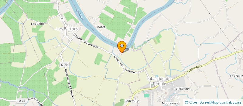 localisation de l'entreprise MONSIEUR DANIEL COSTAMAGNA  CASTELSARRASIN