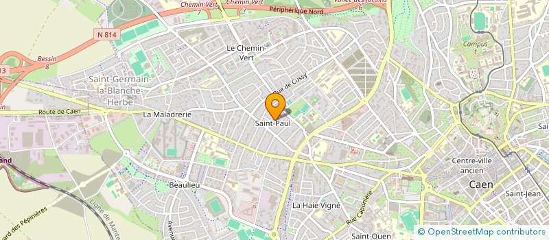 localisation de l'entreprise MONSIEUR DANIEL COSTARD à CAEN
