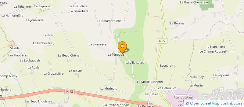 localisation de l'entreprise MONSIEUR DANIEL COSTE à BEDEE