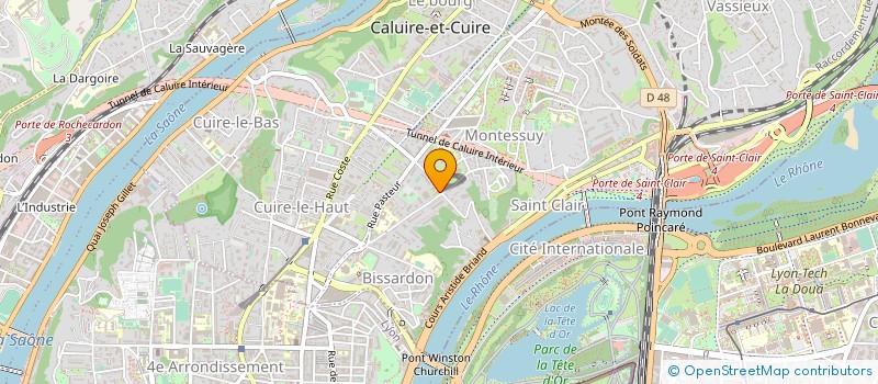 localisation de l'entreprise MONSIEUR DANIEL COSTER à CALUIRE-ET-CUIRE