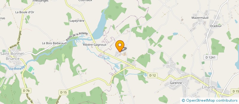 localisation de l'entreprise MONSIEUR DANIEL COUDERT  LINARDS