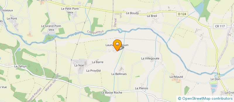 localisation de l'entreprise MONSIEUR DANIEL COUESME  MARSAC-SUR-DON