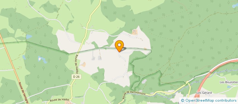 localisation de l'entreprise MONSIEUR DANIEL COUNOT  PLOMBIERES-LES-BAINS