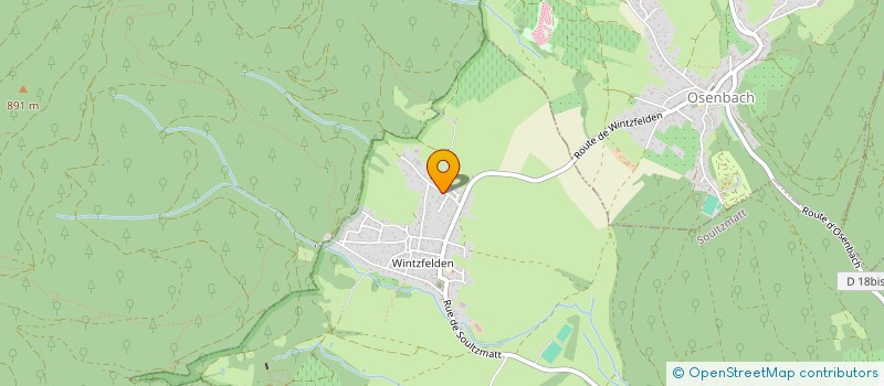 localisation de l'entreprise MONSIEUR DANIEL COURET  OSENBACH