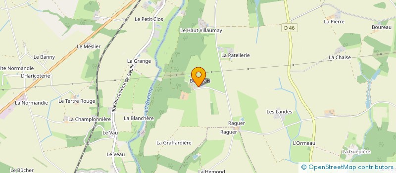 localisation de l'entreprise MONSIEUR DANIEL COURSON  AUZOUER-EN-TOURAINE