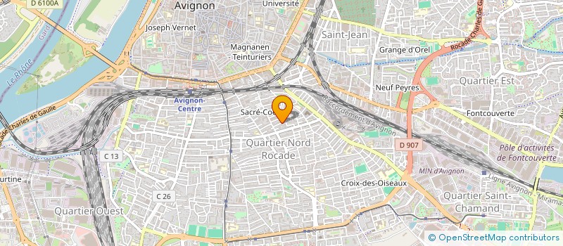 localisation de l'entreprise MONSIEUR DANIEL COURT  AVIGNON