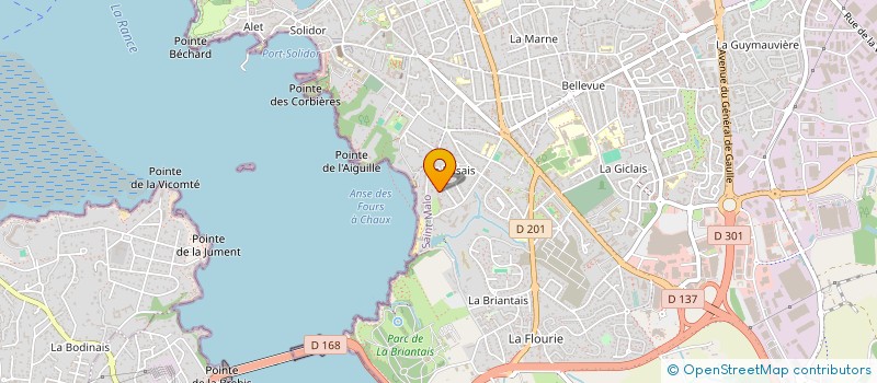 localisation de l'entreprise MONSIEUR DANIEL COURTON  SAINT-MALO