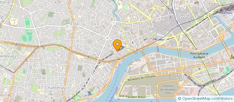 localisation de l'entreprise MONSIEUR DANIEL COUTANT à NANTES