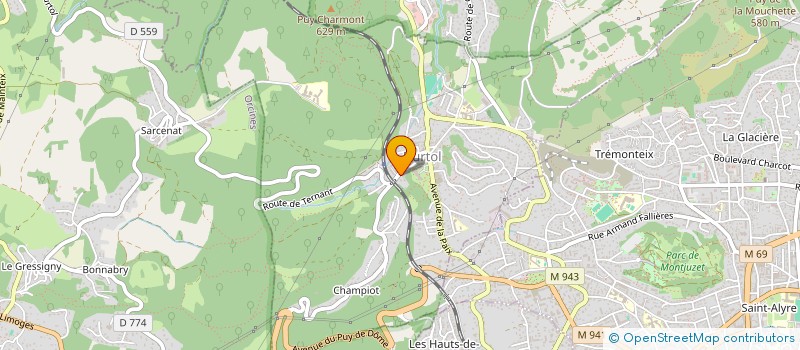 localisation de l'entreprise MONSIEUR DANIEL COUVREUIL  DURTOL