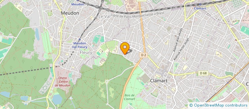 localisation de l'entreprise MONSIEUR DANIEL CRACIUNEAC à CLAMART