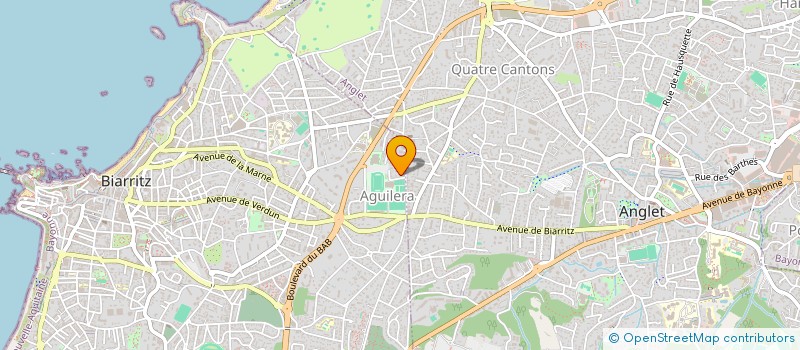 localisation de l'entreprise MONSIEUR DANIEL CREIGNOU à BIARRITZ