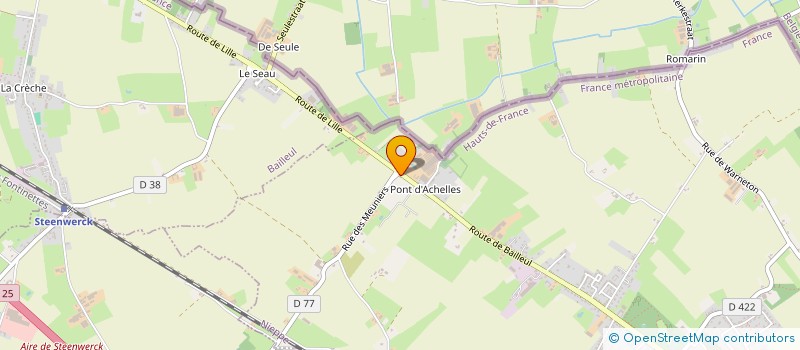 localisation de l'entreprise MONSIEUR DANIEL CREPEL  NIEPPE