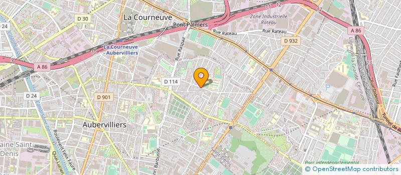 localisation de l'entreprise MONSIEUR DANIEL CUISINIER à AUBERVILLIERS