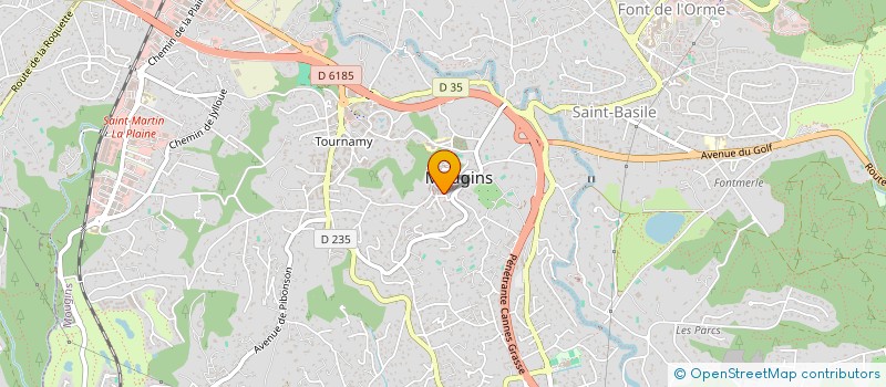 localisation de l'entreprise MONSIEUR DANIEL CUNHA SOUSA CAMPOS à MOUGINS