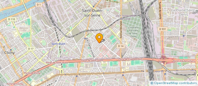 localisation de l'entreprise MONSIEUR DANIEL CUTARD à SAINT-OUEN-SUR-SEINE