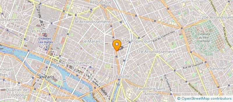 localisation de l'entreprise MONSIEUR DANIEL CUZON  PARIS