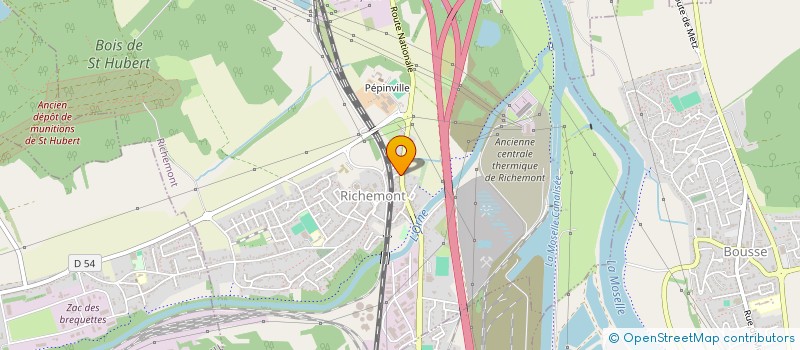 localisation de l'entreprise MONSIEUR DANIEL CUZZOCREA  RICHEMONT