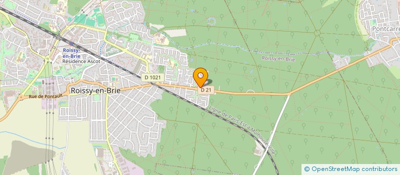 localisation de l'entreprise MONSIEUR DANIEL DA COSTA REIS  ROISSY-EN-BRIE