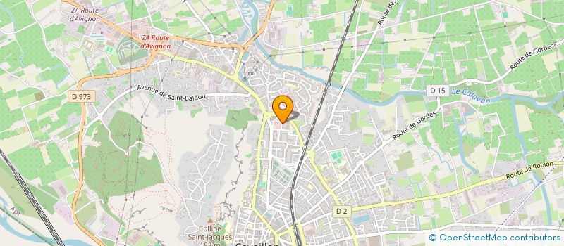 localisation de l'entreprise MONSIEUR DANIEL DA SILVA  CAVAILLON