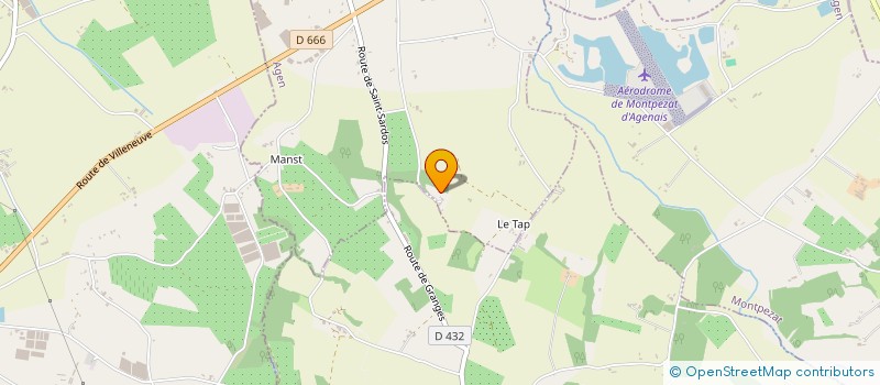 localisation de l'entreprise MONSIEUR DANIEL DAL MOLIN  GRANGES-SUR-LOT