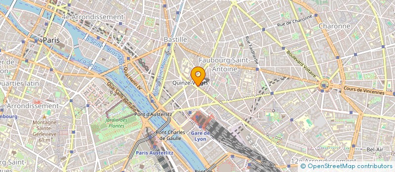 localisation de l'entreprise MONSIEUR DANIEL DALLOT-BEFIO  PARIS