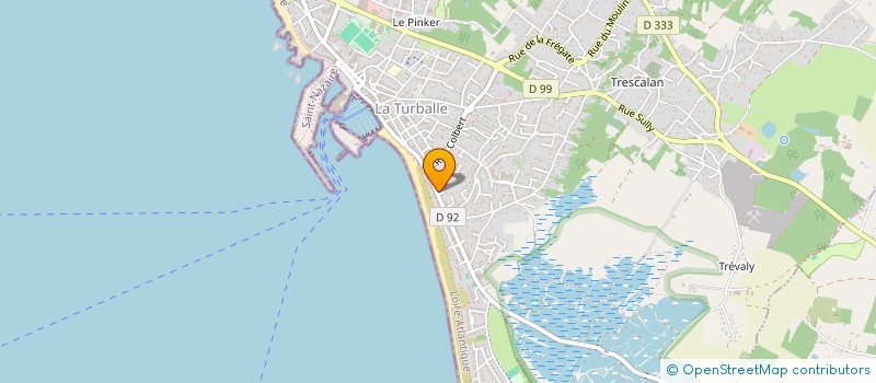 localisation de l'entreprise MONSIEUR DANIEL DAMON  LA TURBALLE