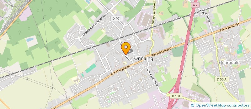 localisation de l'entreprise MONSIEUR DANIEL DANHIER  ONNAING