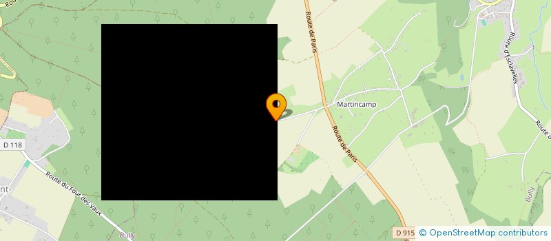 localisation de l'entreprise MONSIEUR DANIEL DARRAS  BULLY