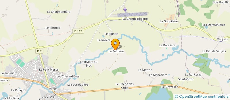 localisation de l'entreprise MONSIEUR DANIEL DASSE à ARON