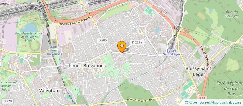 localisation de l'entreprise MONSIEUR DANIEL DAVID à LIMEIL-BREVANNES