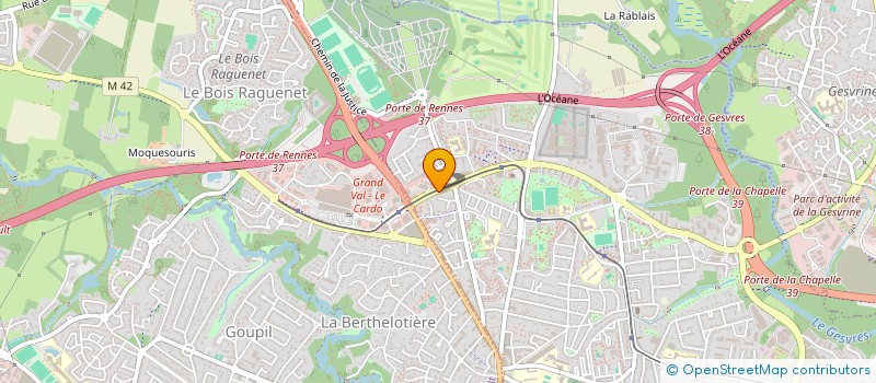 localisation de l'entreprise MONSIEUR DANIEL DE ALMEIDA à NANTES