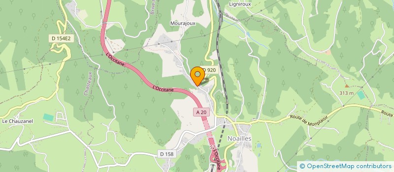 localisation de l'entreprise MONSIEUR DANIEL DE ALMEIDA  NOAILLES