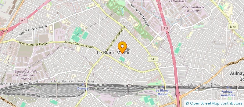 localisation de l'entreprise MONSIEUR DANIEL DE CHAMPRIS à LE BLANC-MESNIL