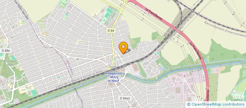 localisation de l'entreprise MONSIEUR DANIEL DE COSTER  NEUVILLE-SUR-AILETTE