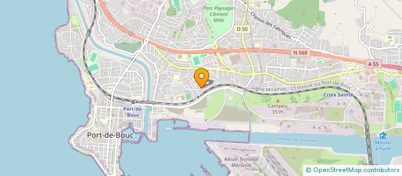 localisation de l'entreprise MONSIEUR DANIEL DE DIOS  PORT-DE-BOUC