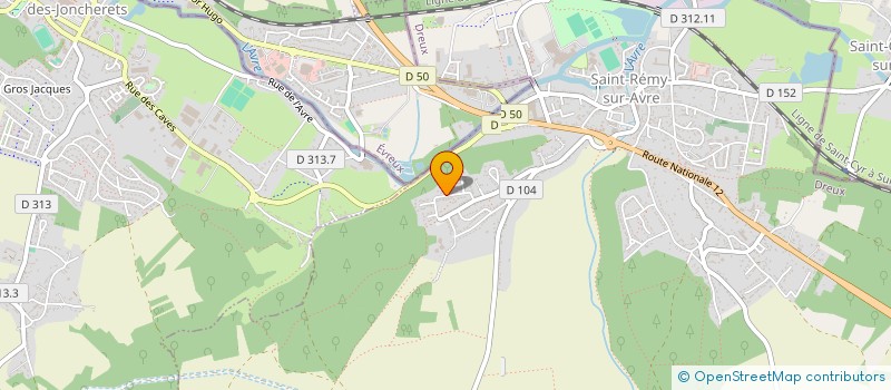 localisation de l'entreprise MONSIEUR DANIEL DE FREITAS FERNANDES à SAINT-REMY-SUR-AVRE