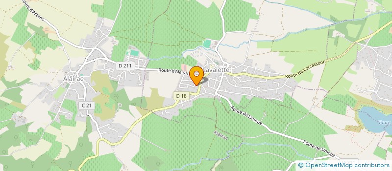 localisation de l'entreprise MONSIEUR DANIEL DE JESUS DA FONSECA  LAVALETTE