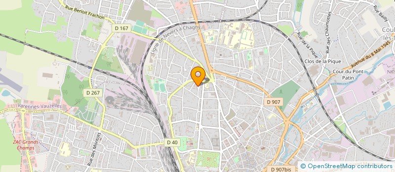 localisation de l'entreprise MONSIEUR DANIEL DE LA SILVA  SAINT-LEGER-DES-VIGNES